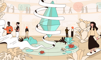 Scroll banner